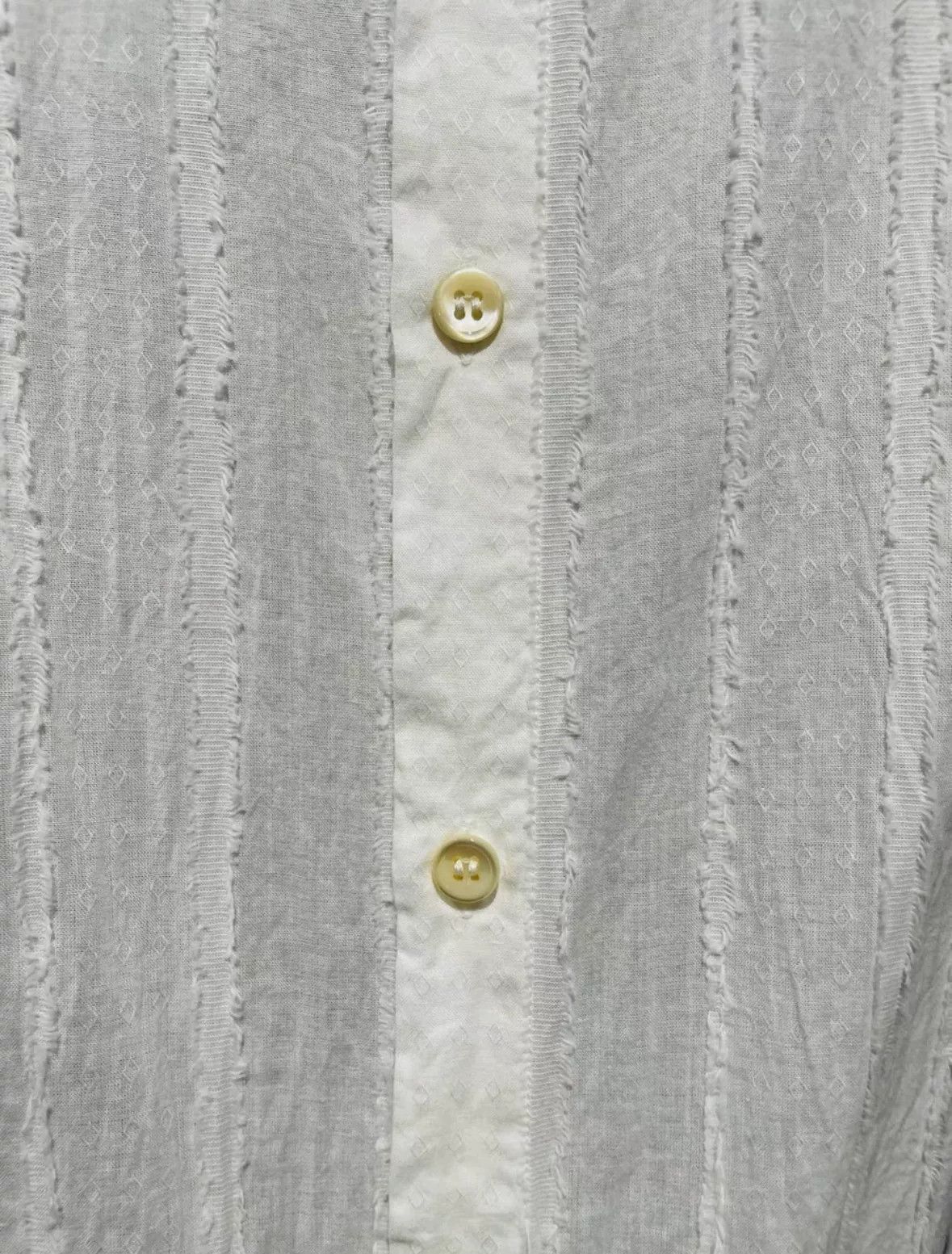 Yves Saint Laurent Saint Laurent White Pullover Shirt Size US M / EU 48-50 / 2 - 8 Thumbnail