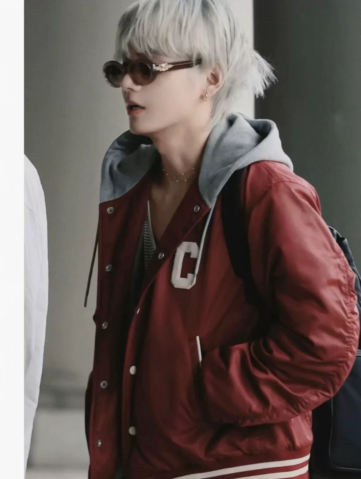 Celine Celine Logo Bomber Jacket by Hedi Slimane Size US M / EU 48-50 / 2 - 6 Thumbnail