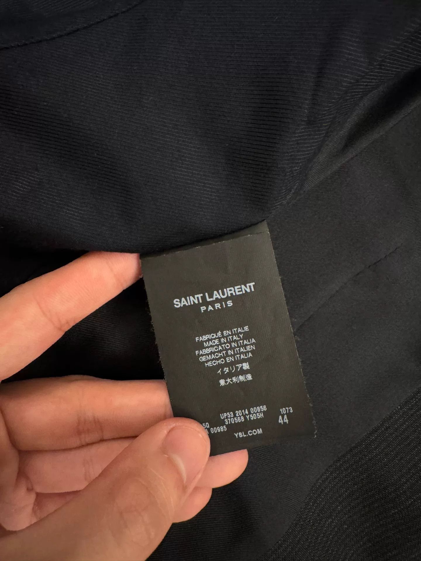 Saint Laurent Paris Saint Laurent Spring Summer Vest Size US S / EU 44-46 / 1 - 6 Thumbnail