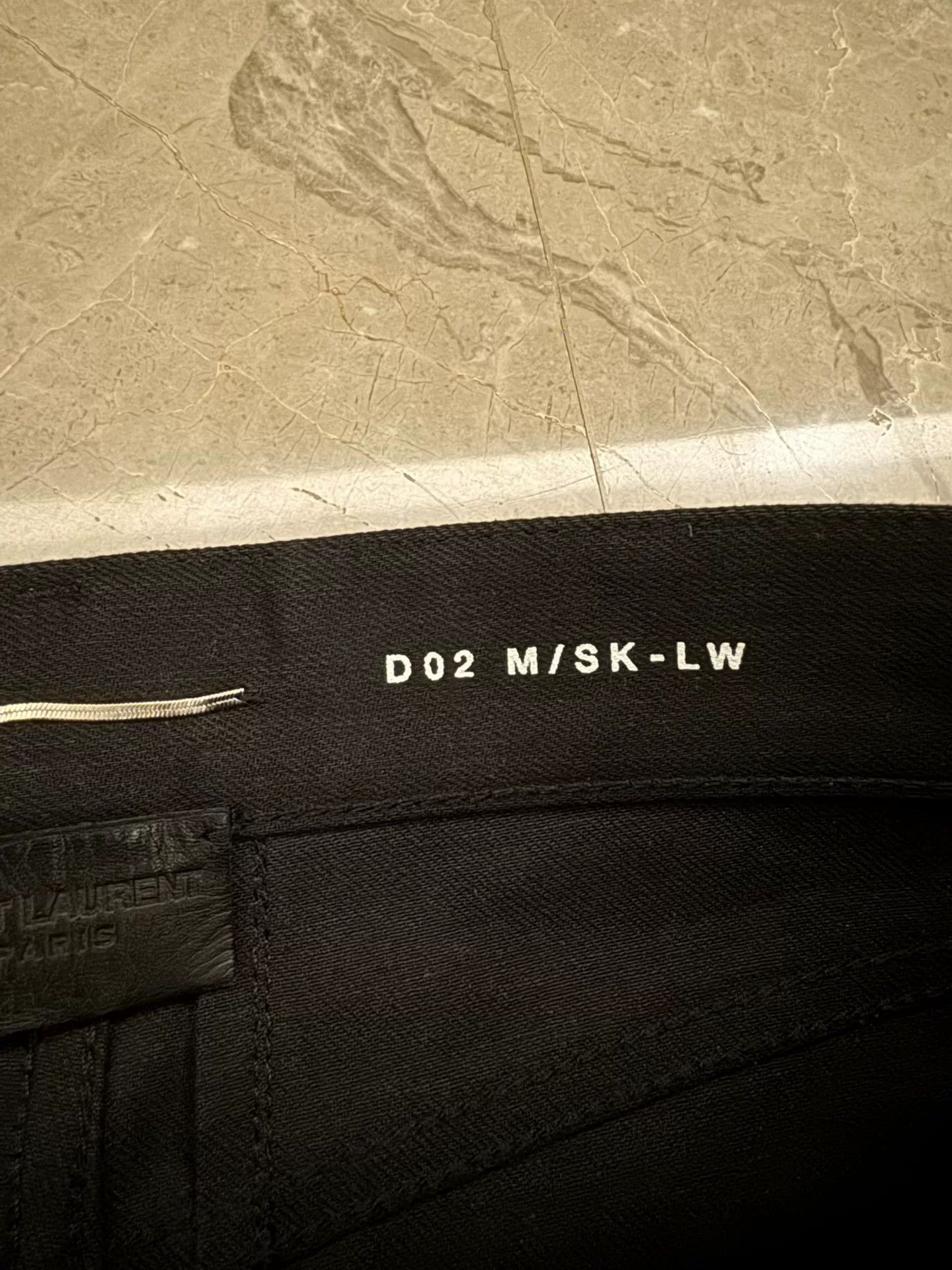 Saint Laurent Paris Saint Laurent Black Denim Pants D02 Hedi Era Size US 28 / EU 44 - 5 Thumbnail