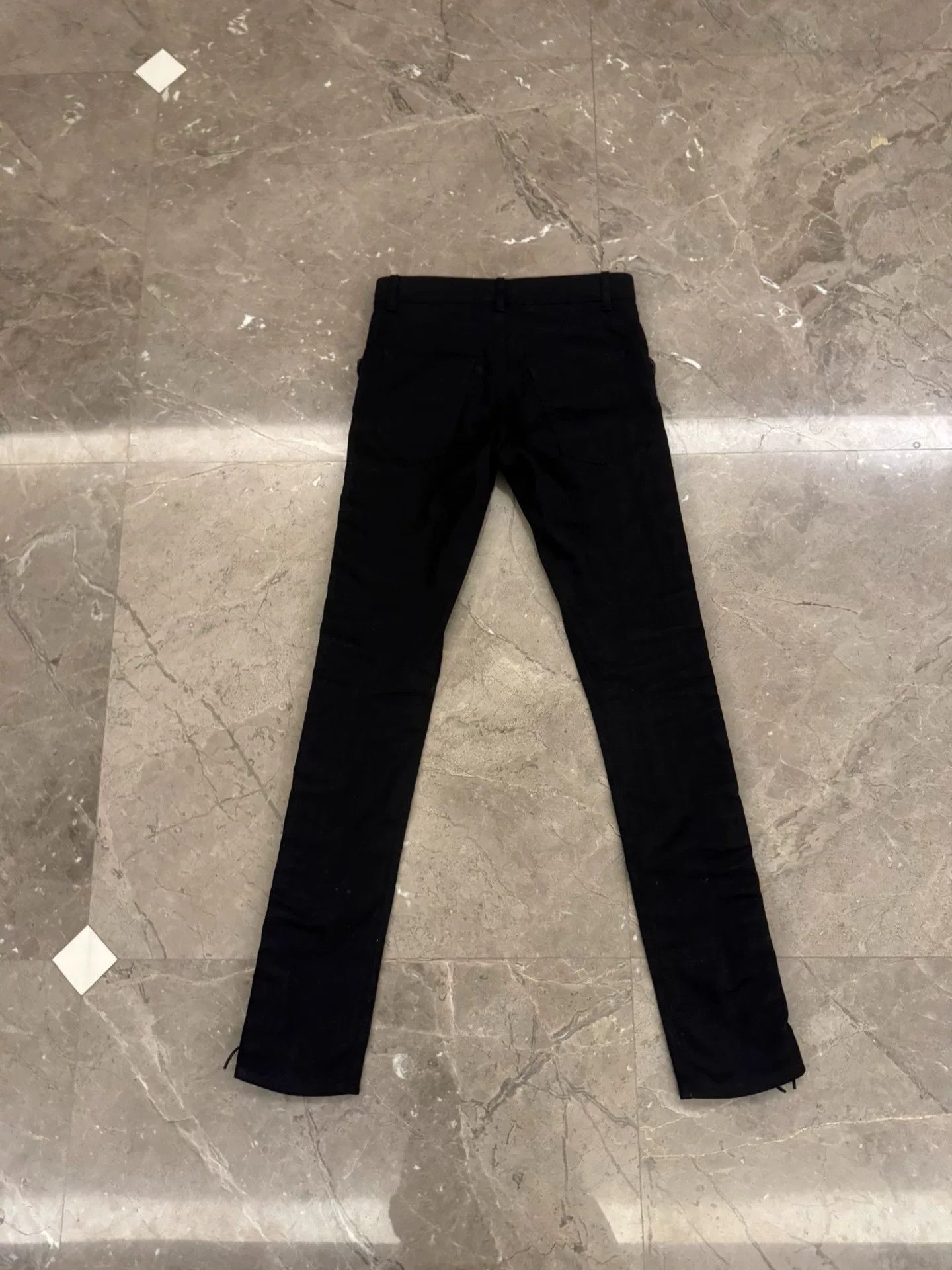 Saint Laurent Paris Saint Laurent Black Denim Pants D02 Hedi Era Size US 28 / EU 44 - 8 Thumbnail