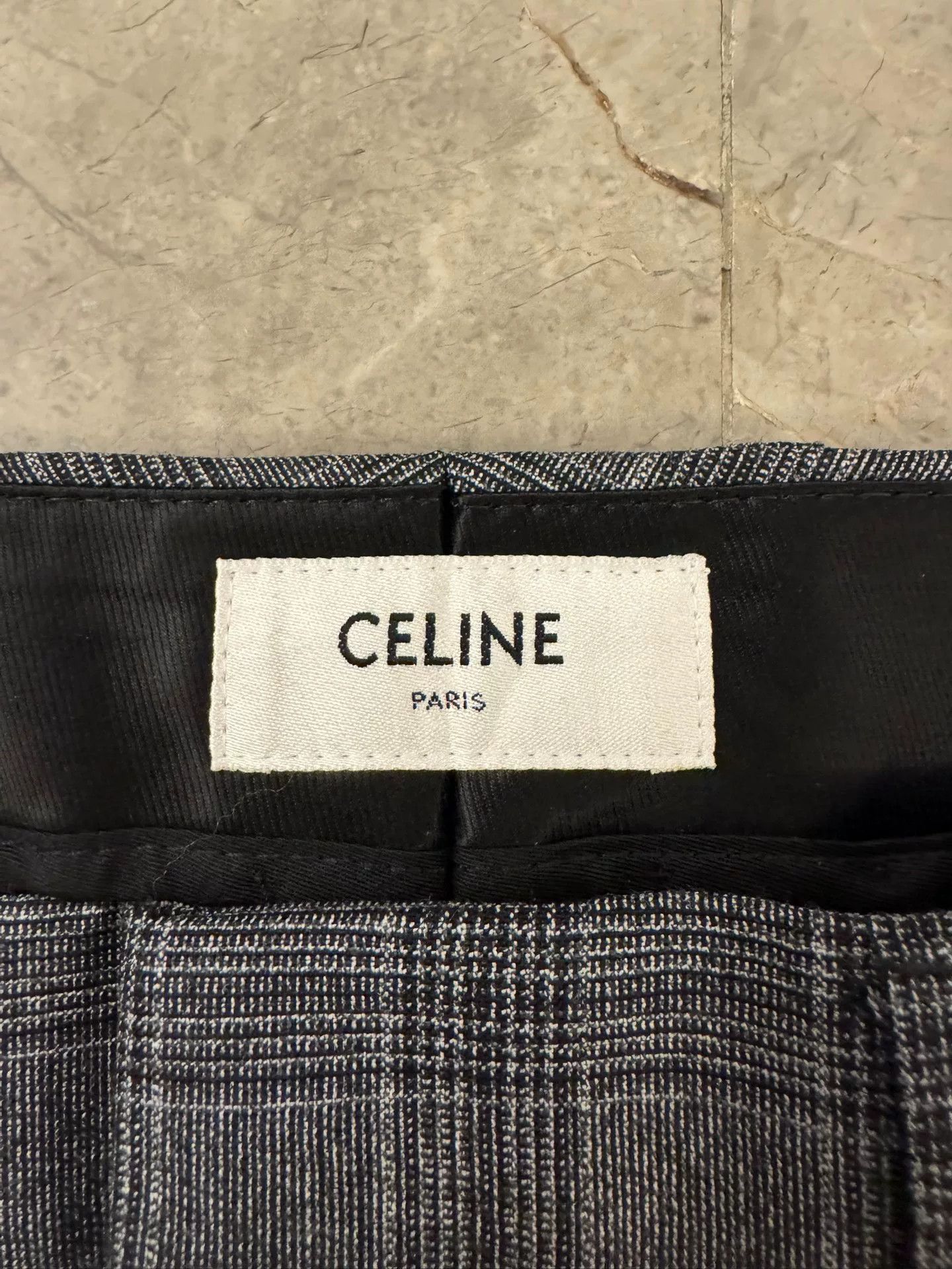 Celine Celine Hedi Slimane Checkered Trousers Size US 28 / EU 44 - 6 Thumbnail