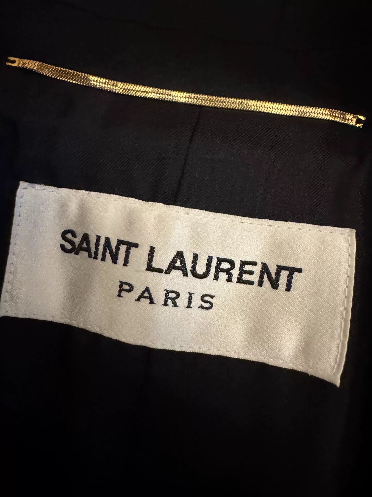 Saint Laurent Paris Saint Laurent Cape from 22FW Collection Size US S / EU 44-46 / 1 - 7 Thumbnail