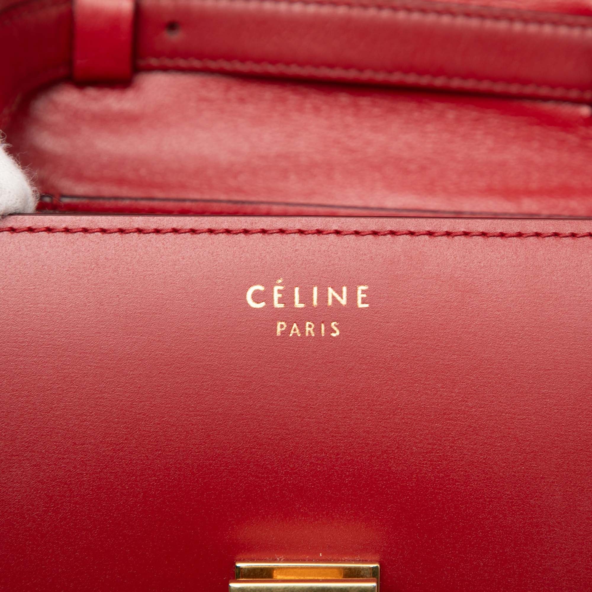 Celine Celine Small Calfskin Classic Box Size ONE SIZE - 5 Thumbnail