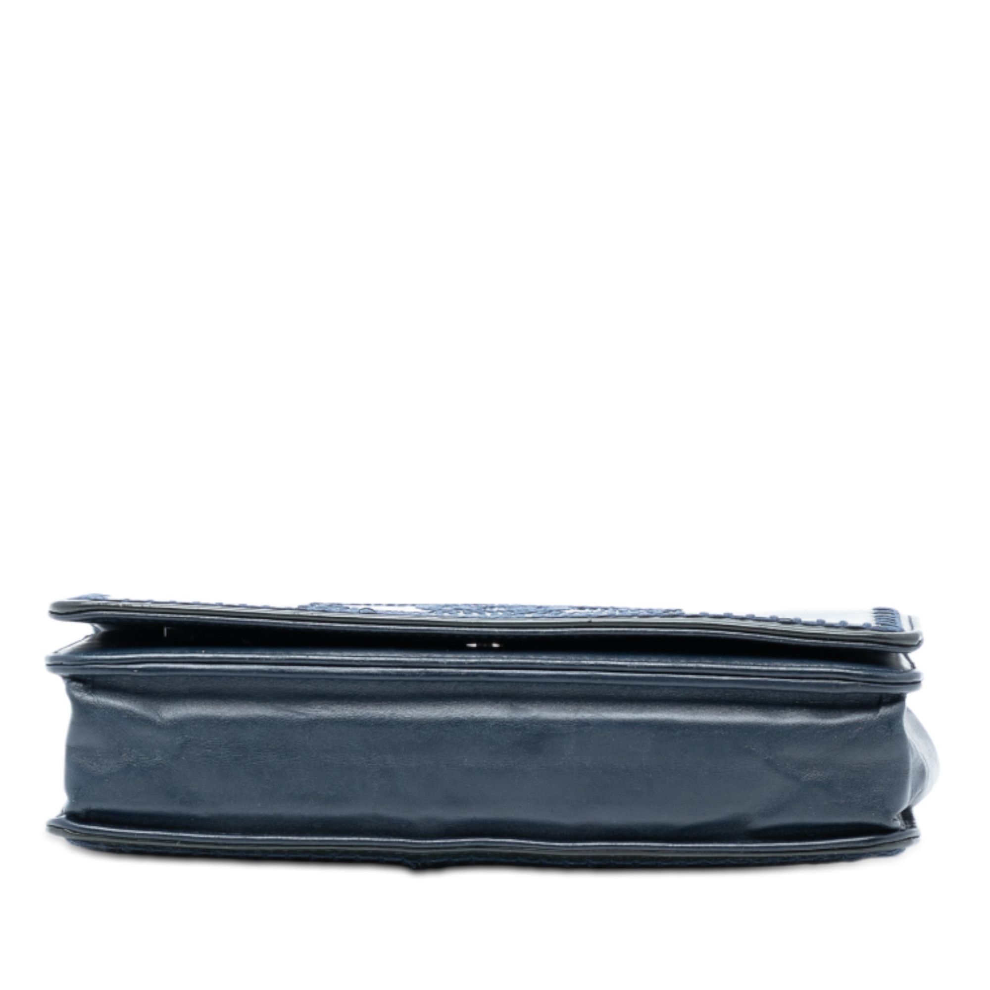 Chanel Chanel CC Patent Whipstitch Wallet On Chain Size ONE SIZE - 3 Thumbnail