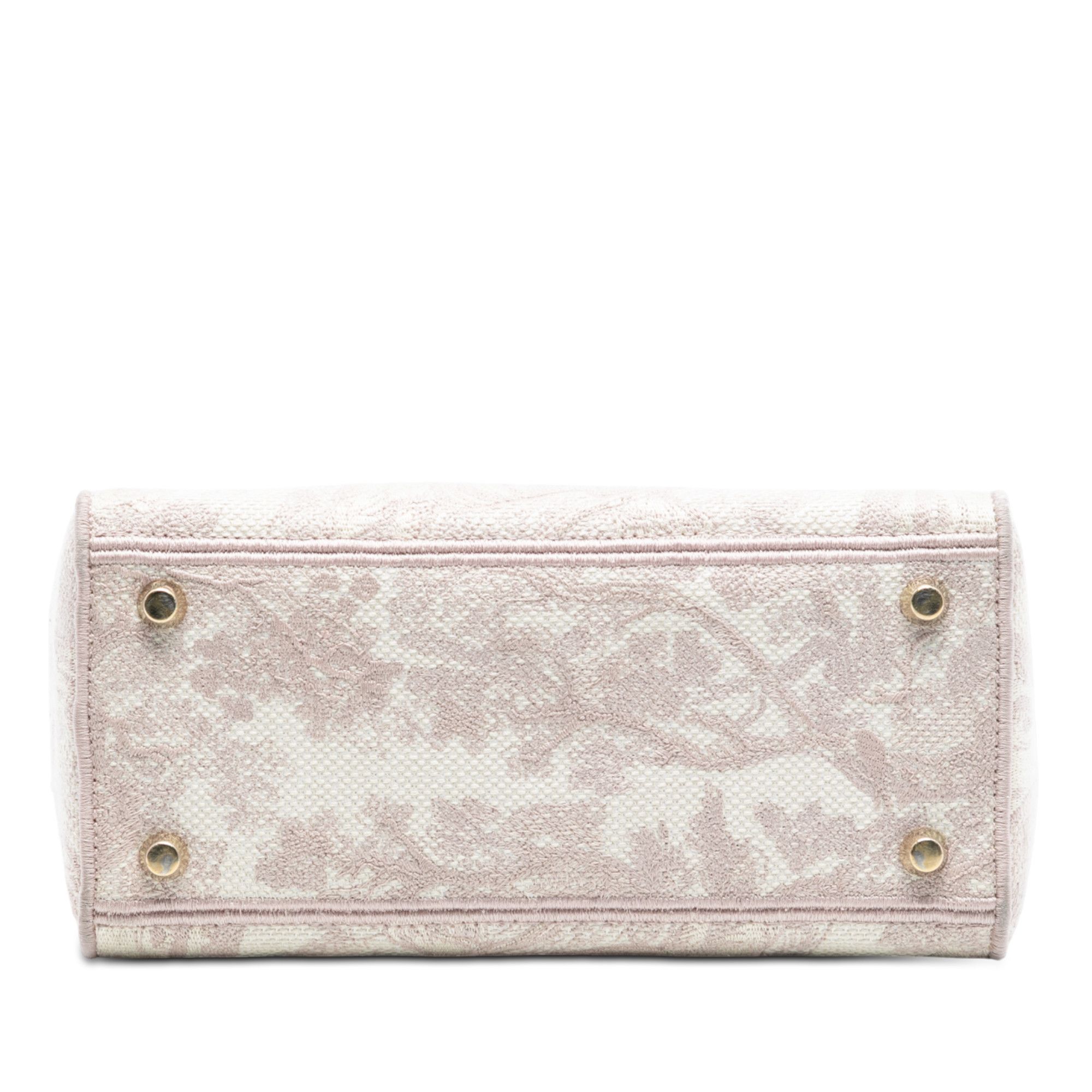 Dior Dior Medium Embroidered Canvas Toile De Jouy Lady D Lite Size ONE SIZE - 3 Thumbnail