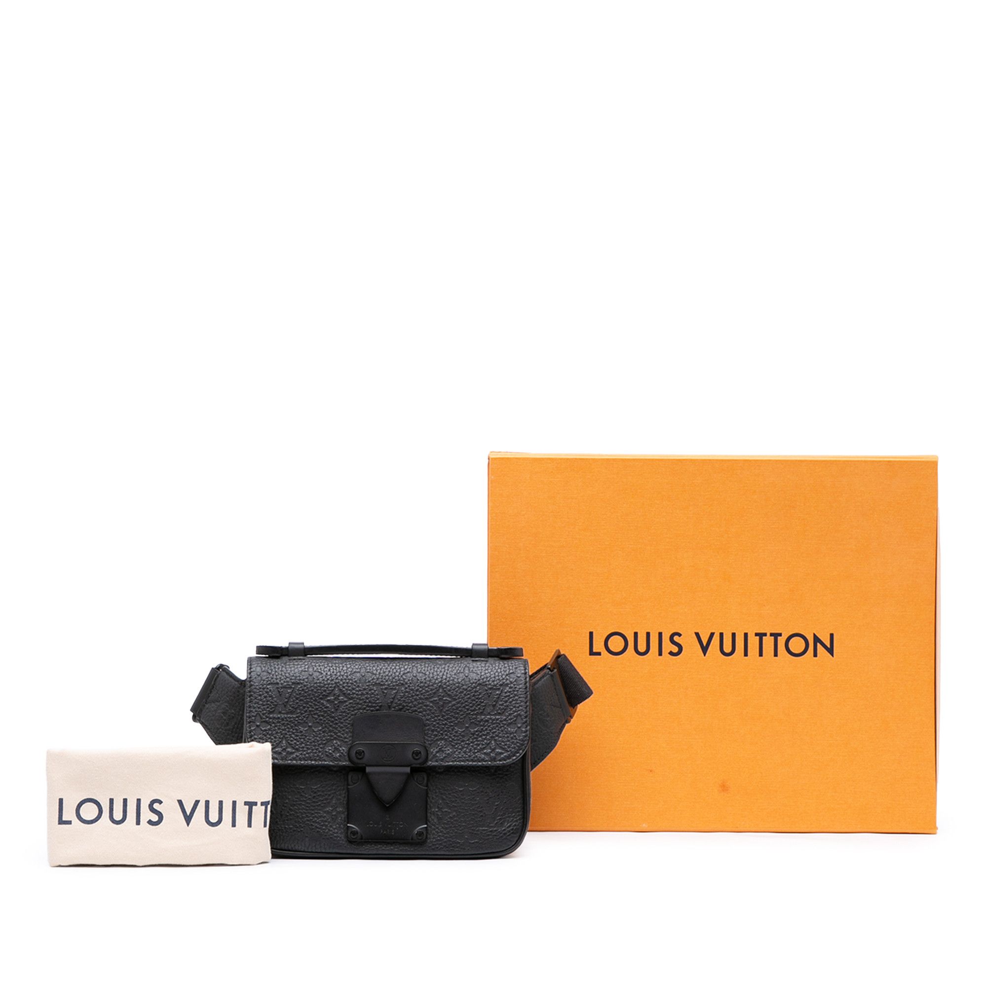 Louis Vuitton Louis Vuitton Monogram Taurillon S Lock Sling Bag Size ONE SIZE - 10 Thumbnail
