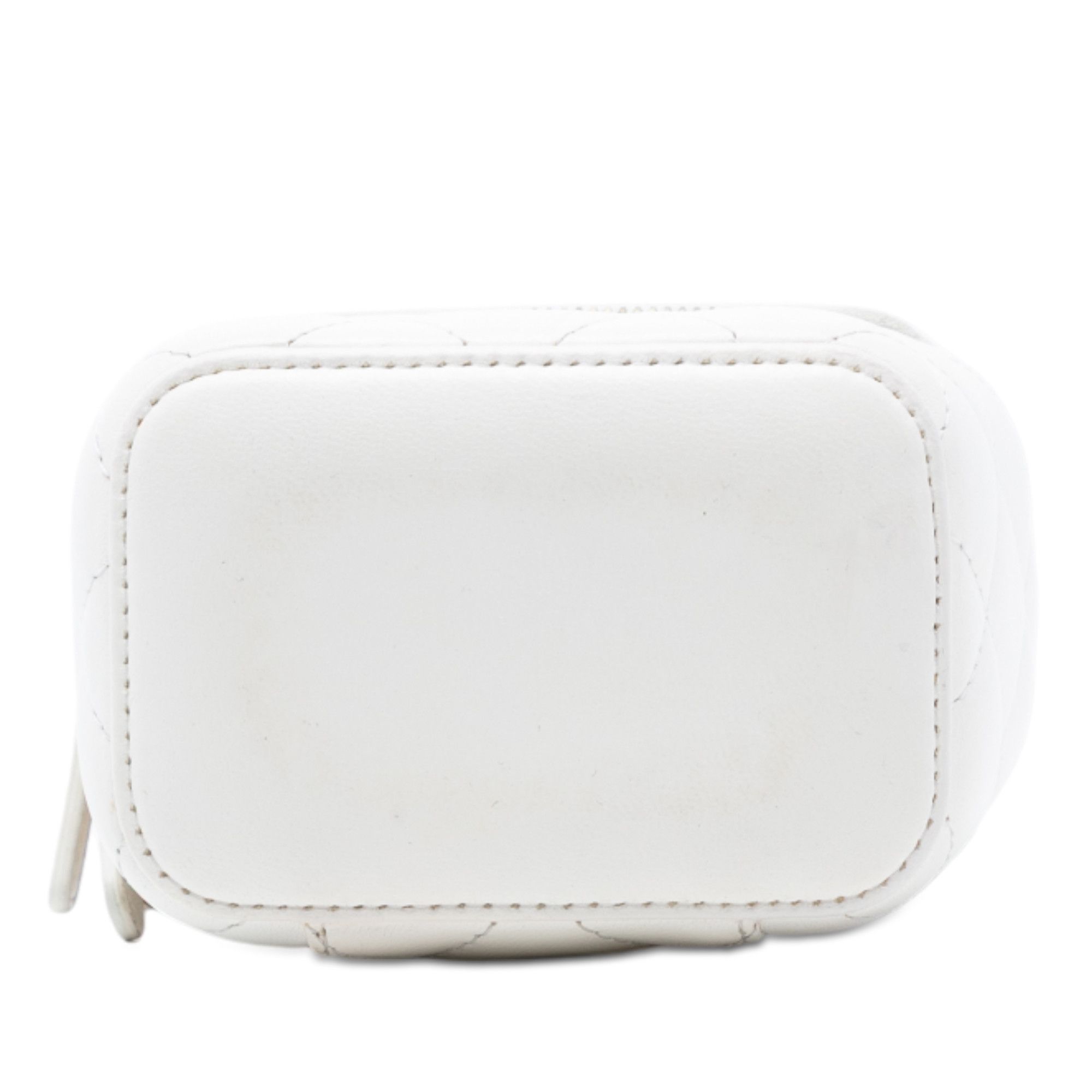 Chanel Chanel Mini Quilted Lambskin Camellia Bow Vanity Case with Chain Size ONE SIZE - 3 Thumbnail