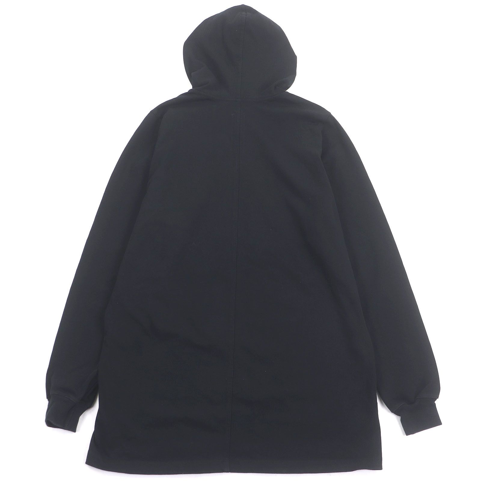 Rick Owens Rick Owens Rick Owens Long Pullover Hoodie Cotton Hoodie Textile Sweatshirts & Hoodies RU17F8285-BA DUTY FREE for USA Size ONE SIZE - 3 Thumbnail