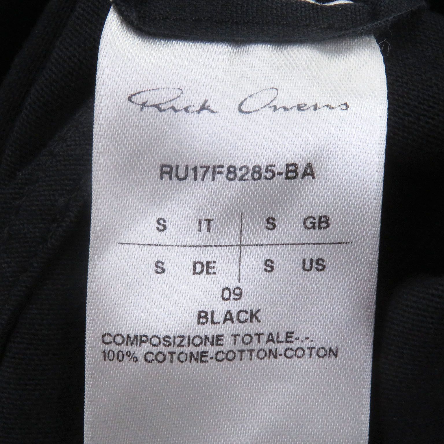 Rick Owens Rick Owens Rick Owens Long Pullover Hoodie Cotton Hoodie Textile Sweatshirts & Hoodies RU17F8285-BA DUTY FREE for USA Size ONE SIZE - 5 Thumbnail
