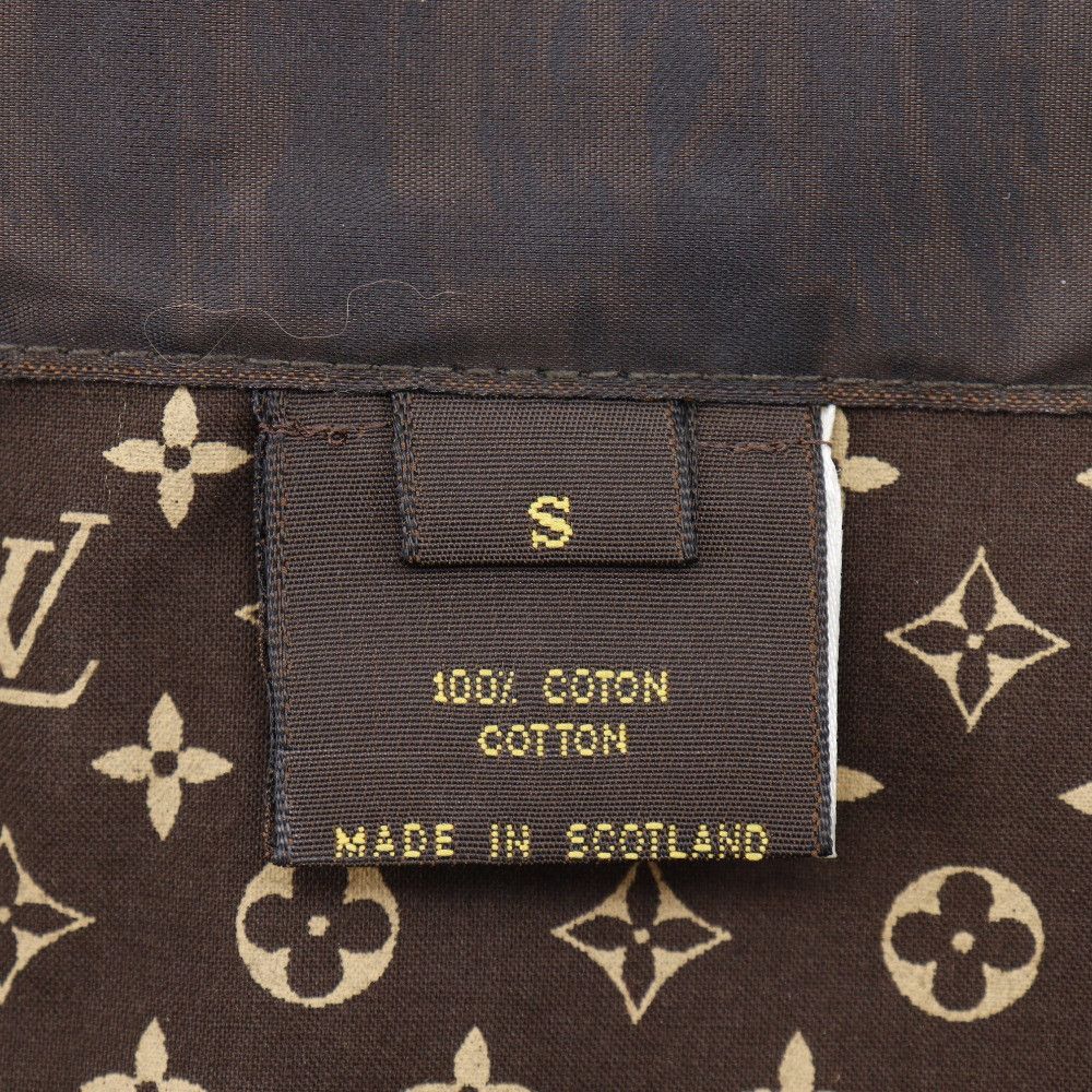 Louis Vuitton Louis Vuitton Louis Vuitton Monogram Cotton Trench Coat Textile Outerwear DUTY FREE for USA Size ONE SIZE - 11 Thumbnail