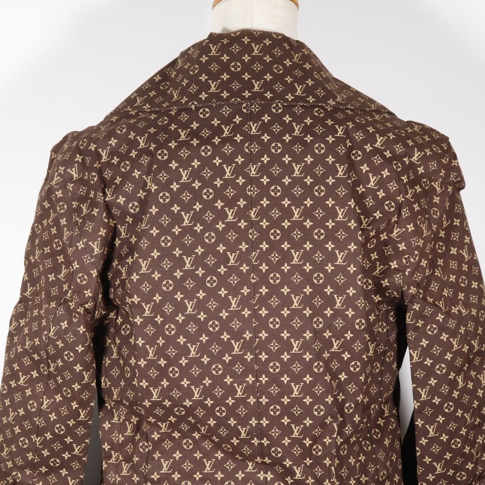 Louis Vuitton Louis Vuitton Louis Vuitton Monogram Cotton Trench Coat Textile Outerwear DUTY FREE for USA Size ONE SIZE - 4 Thumbnail