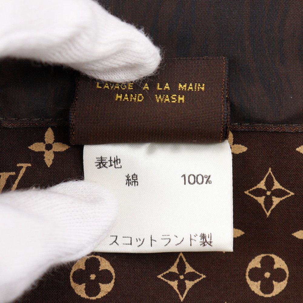 Louis Vuitton Louis Vuitton Louis Vuitton Monogram Cotton Trench Coat Textile Outerwear DUTY FREE for USA Size ONE SIZE - 13 Thumbnail