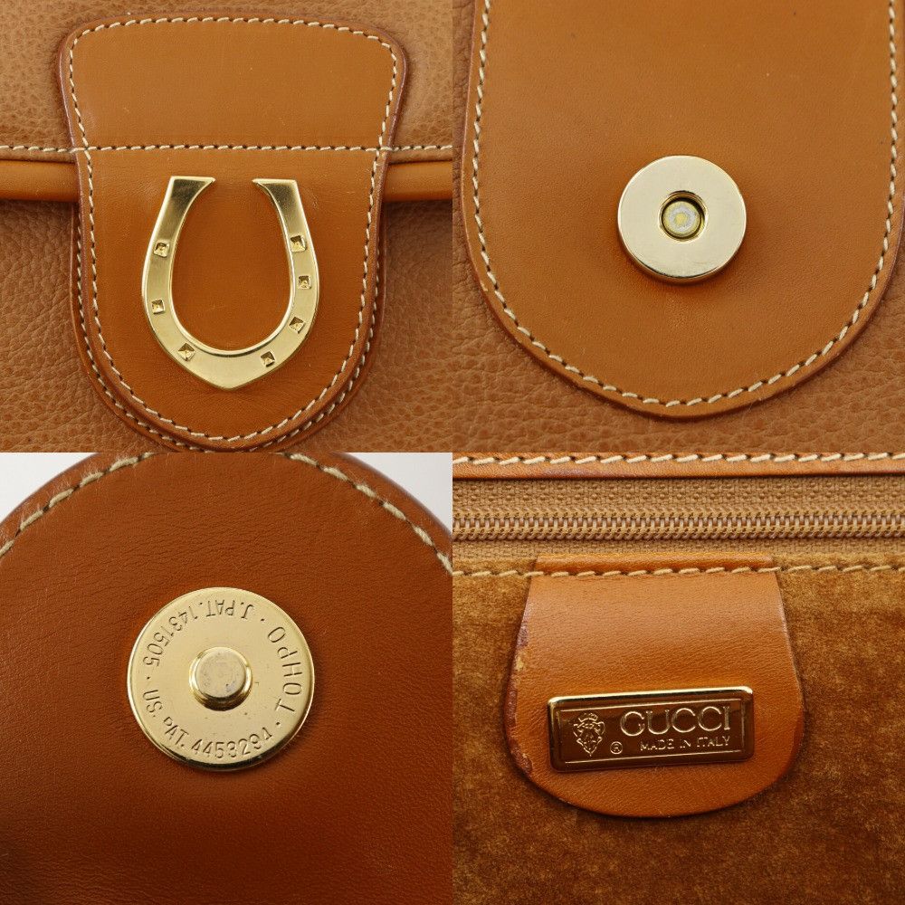Gucci Gucci Gucci Old Gucci Calf 2way Tote Bag Leather Tote Bag DUTY FREE for USA Size ONE SIZE - 18 Thumbnail