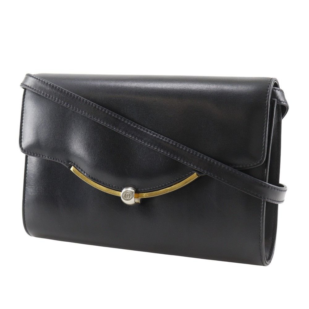 Gucci Gucci Old Gucci Calf 2way Shoulder Bag Leather Shoulder Bag DUTY FREE for USA