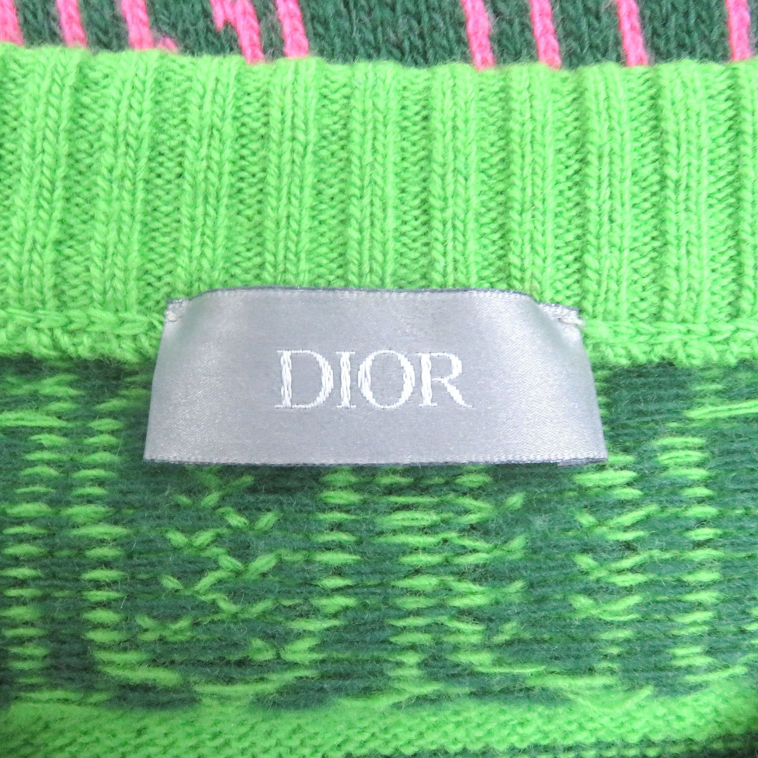 Dior Dior Dior Shawn Stussy Wool Sweater Textile Sweatshirts & Hoodies 033M622AT167 DUTY FREE for USA Size ONE SIZE - 5 Thumbnail
