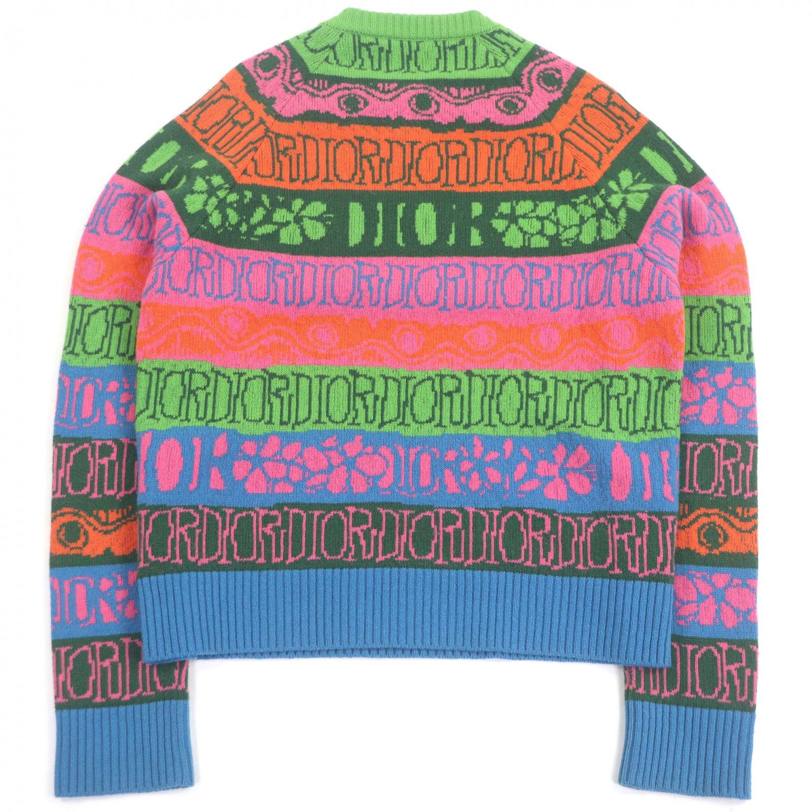 Dior Dior Dior Shawn Stussy Wool Sweater Textile Sweatshirts & Hoodies 033M622AT167 DUTY FREE for USA Size ONE SIZE - 3 Thumbnail