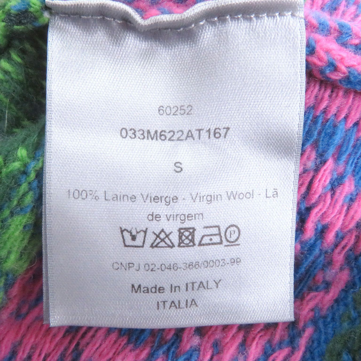 Dior Dior Dior Shawn Stussy Wool Sweater Textile Sweatshirts & Hoodies 033M622AT167 DUTY FREE for USA Size ONE SIZE - 6 Thumbnail