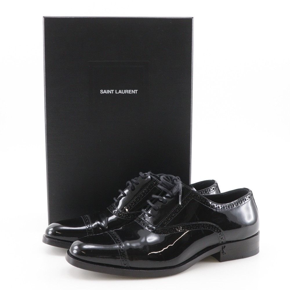 Yves Saint Laurent Yves Saint Laurent Saint Laurent Patent Leather Lace-Up Dress Shoes Plastic / Synthetic Shoes DUTY FREE for USA Size ONE SIZE - 15 Thumbnail
