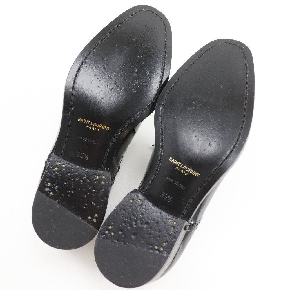 Yves Saint Laurent Yves Saint Laurent Saint Laurent Patent Leather Lace-Up Dress Shoes Plastic / Synthetic Shoes DUTY FREE for USA Size ONE SIZE - 5 Thumbnail