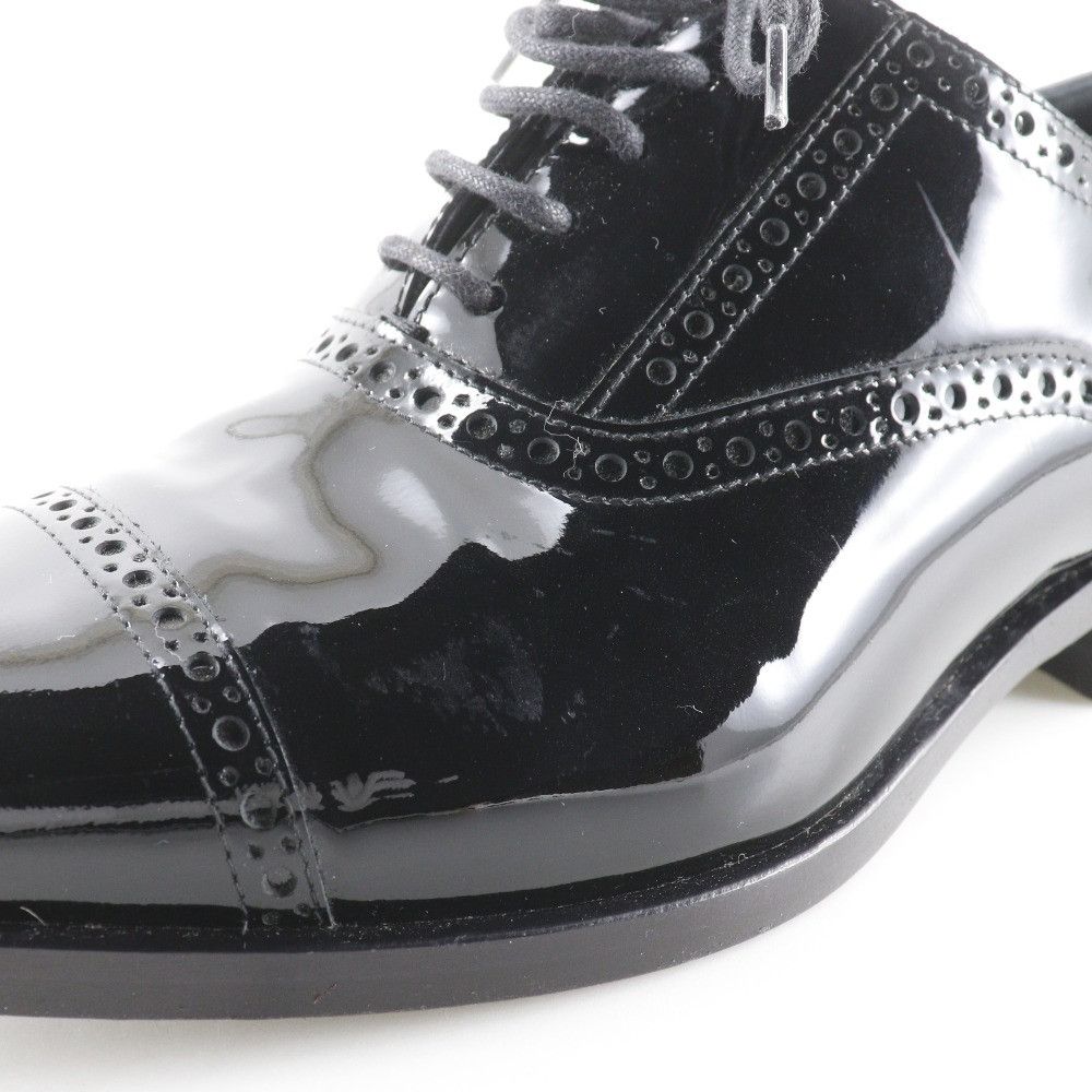 Yves Saint Laurent Yves Saint Laurent Saint Laurent Patent Leather Lace-Up Dress Shoes Plastic / Synthetic Shoes DUTY FREE for USA Size ONE SIZE - 9 Thumbnail