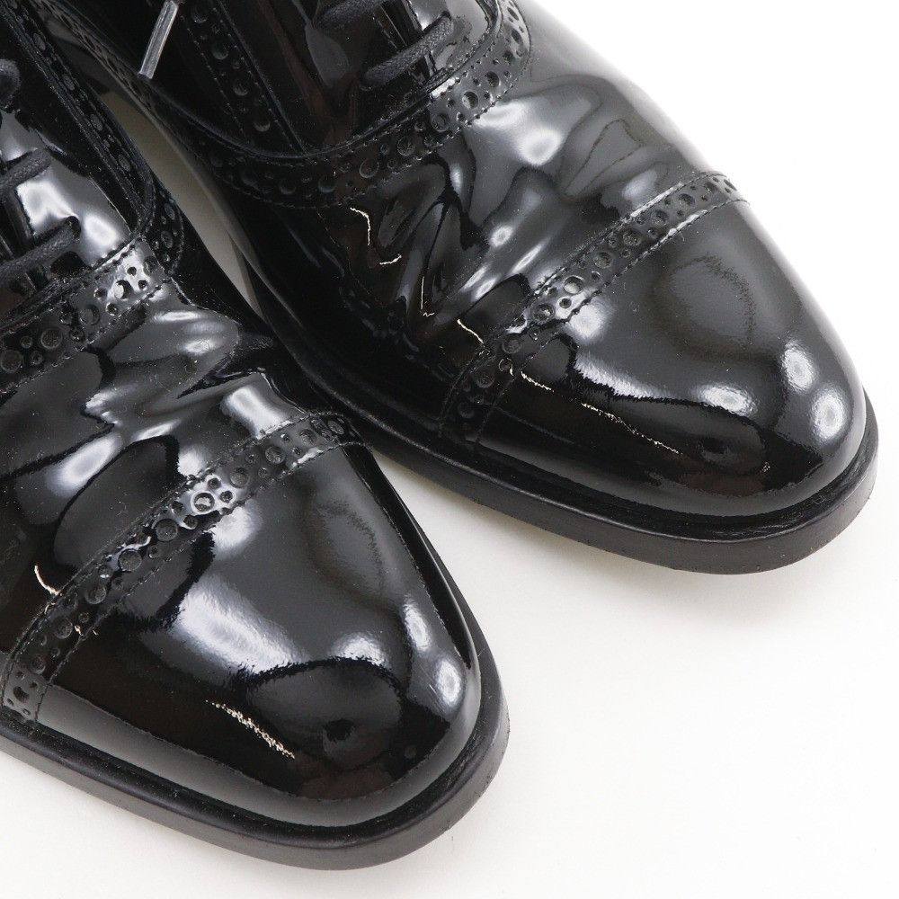 Yves Saint Laurent Yves Saint Laurent Saint Laurent Patent Leather Lace-Up Dress Shoes Plastic / Synthetic Shoes DUTY FREE for USA Size ONE SIZE - 4 Thumbnail