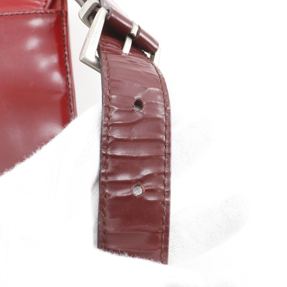 Prada Prada Prada Gradiation Patent Leather Shoulder Bag Plastic / Synthetic Shoulder Bag DUTY FREE for USA Size ONE SIZE - 14 Thumbnail