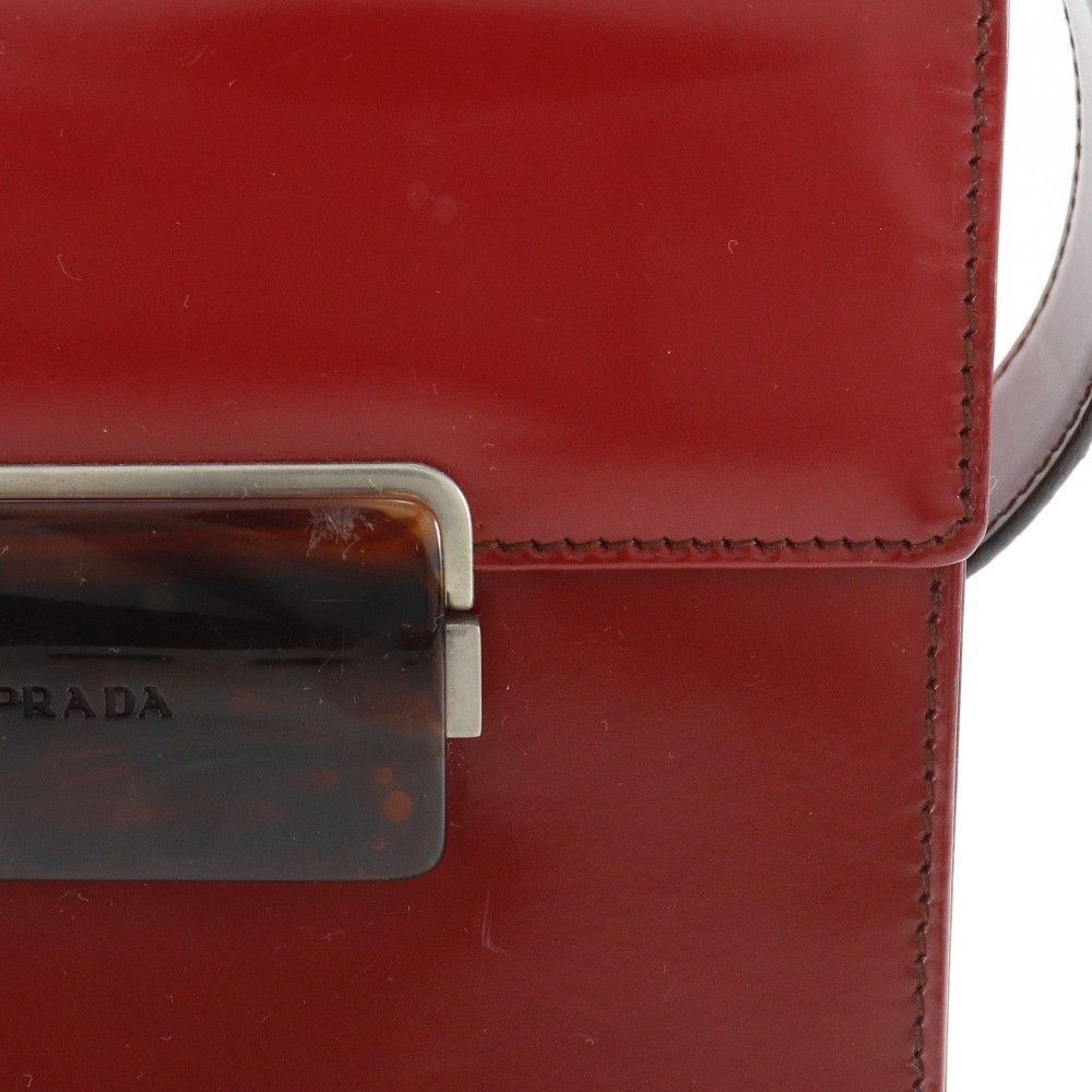 Prada Prada Prada Gradiation Patent Leather Shoulder Bag Plastic / Synthetic Shoulder Bag DUTY FREE for USA Size ONE SIZE - 8 Thumbnail