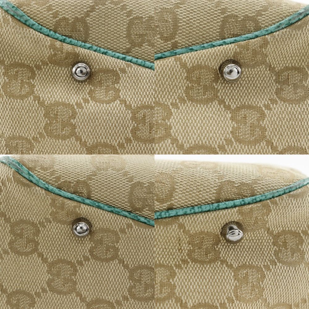 Gucci Gucci Gucci GG Canvas Tote Bag Textile Tote Bag 113017 DUTY FREE for USA Size ONE SIZE - 10 Thumbnail