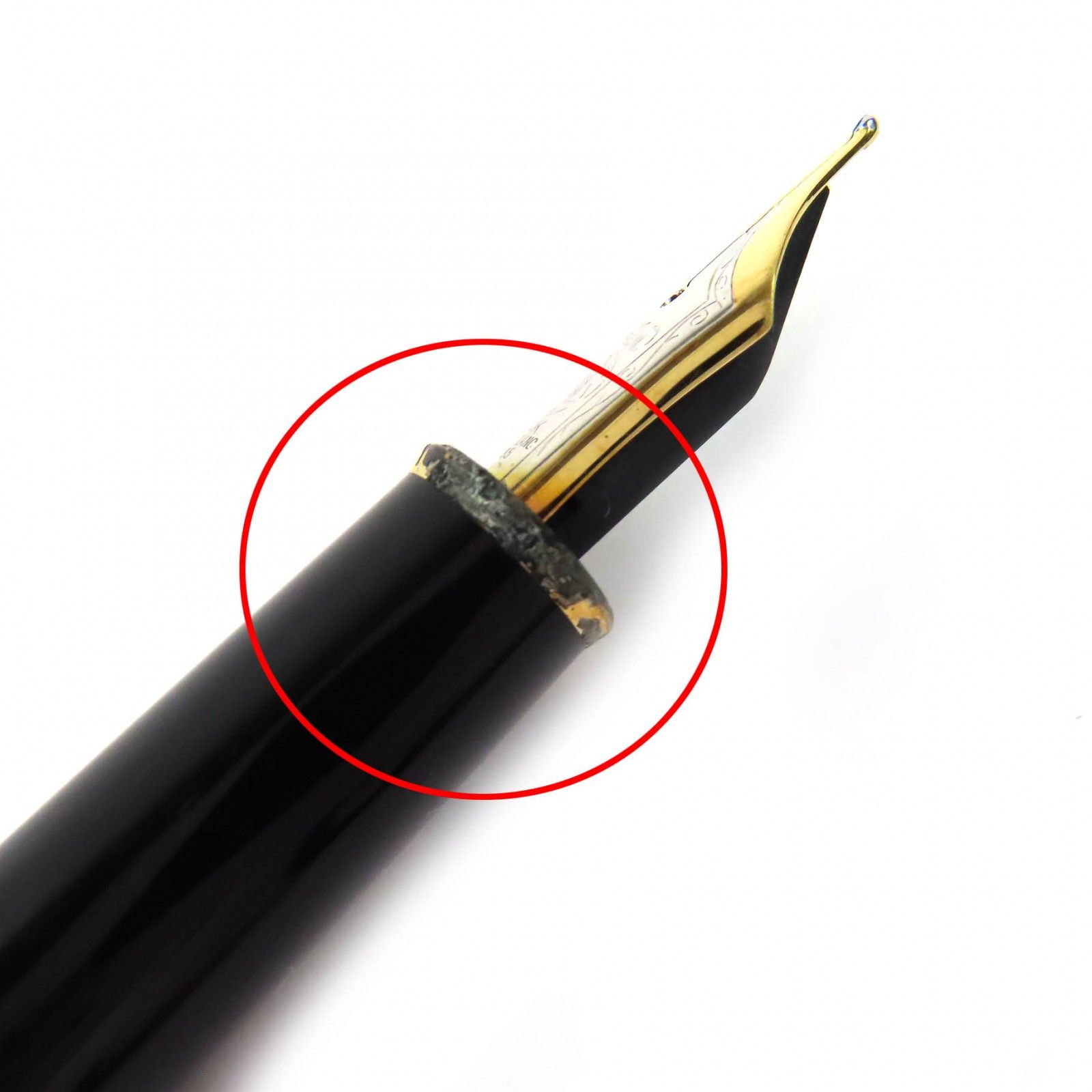 Montblanc Montblanc Montblanc Meisterstück 14K Fountain Pen Precious Metal Pen DUTY FREE for USA Size ONE SIZE - 11 Thumbnail