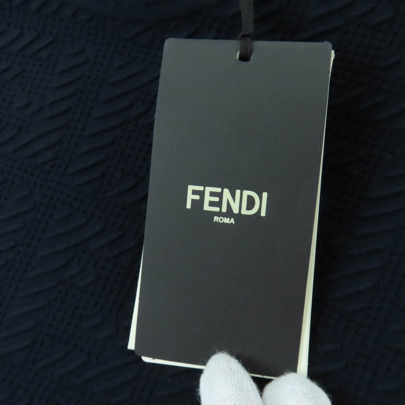 Fendi Fendi Fendi Diagonal jacquard Knit Dress Textile Dresses FZD926 DUTY FREE for USA Size ONE SIZE - 10 Thumbnail