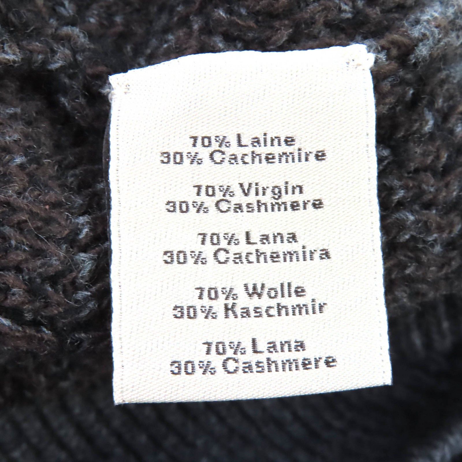 Hermes Hermes Hermès Wool Cashmere Knit Sweater M Textile Tops DUTY FREE for USA Size ONE SIZE - 6 Thumbnail