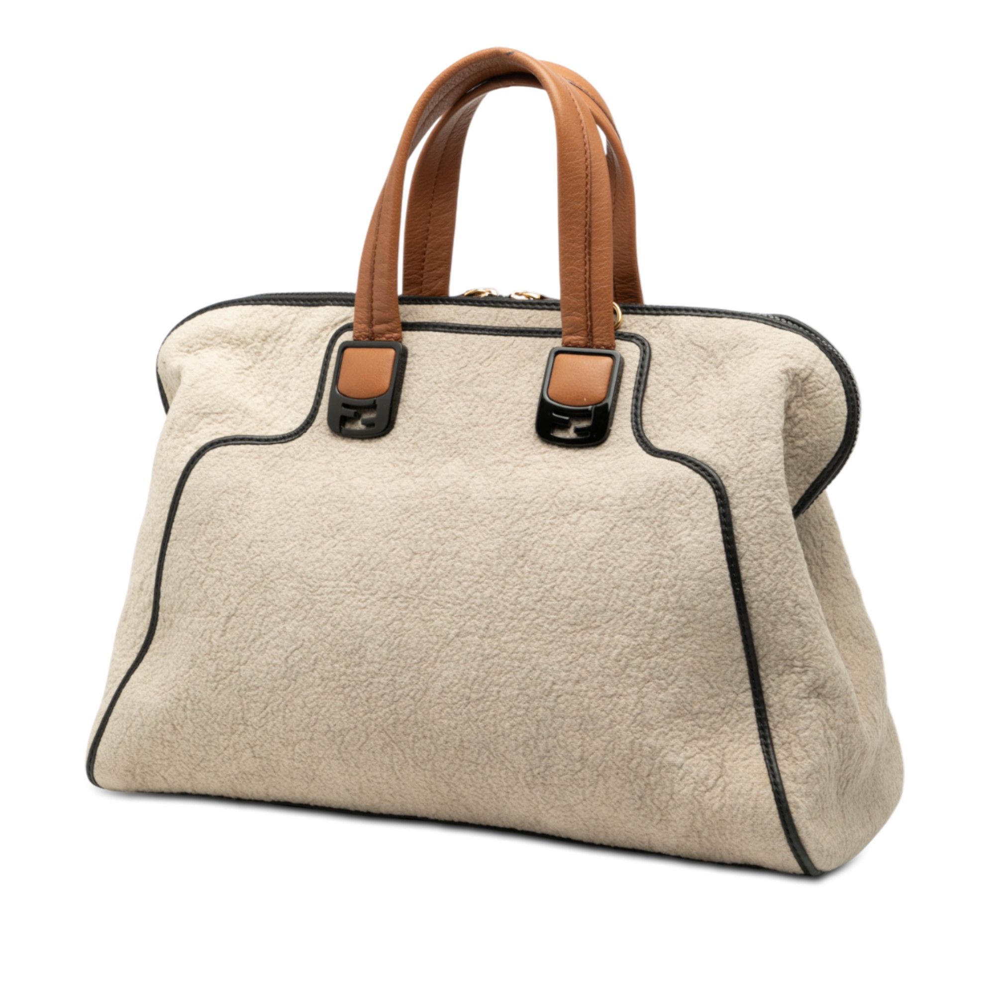Fendi Fendi Large Canvas Chameleon Satchel Size ONE SIZE - 2 Thumbnail