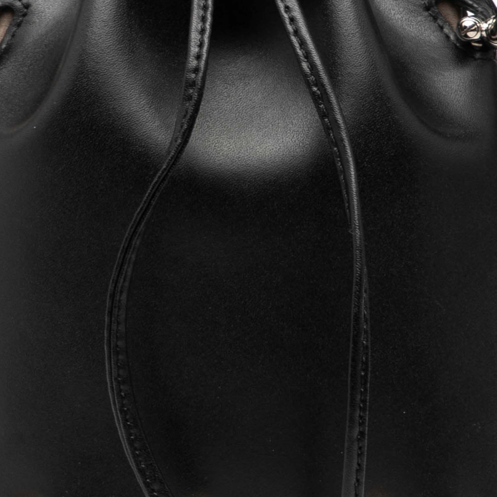 Fendi Fendi Mini Leather Pearl Mon Tresor Bucket Bag Size ONE SIZE - 6 Thumbnail
