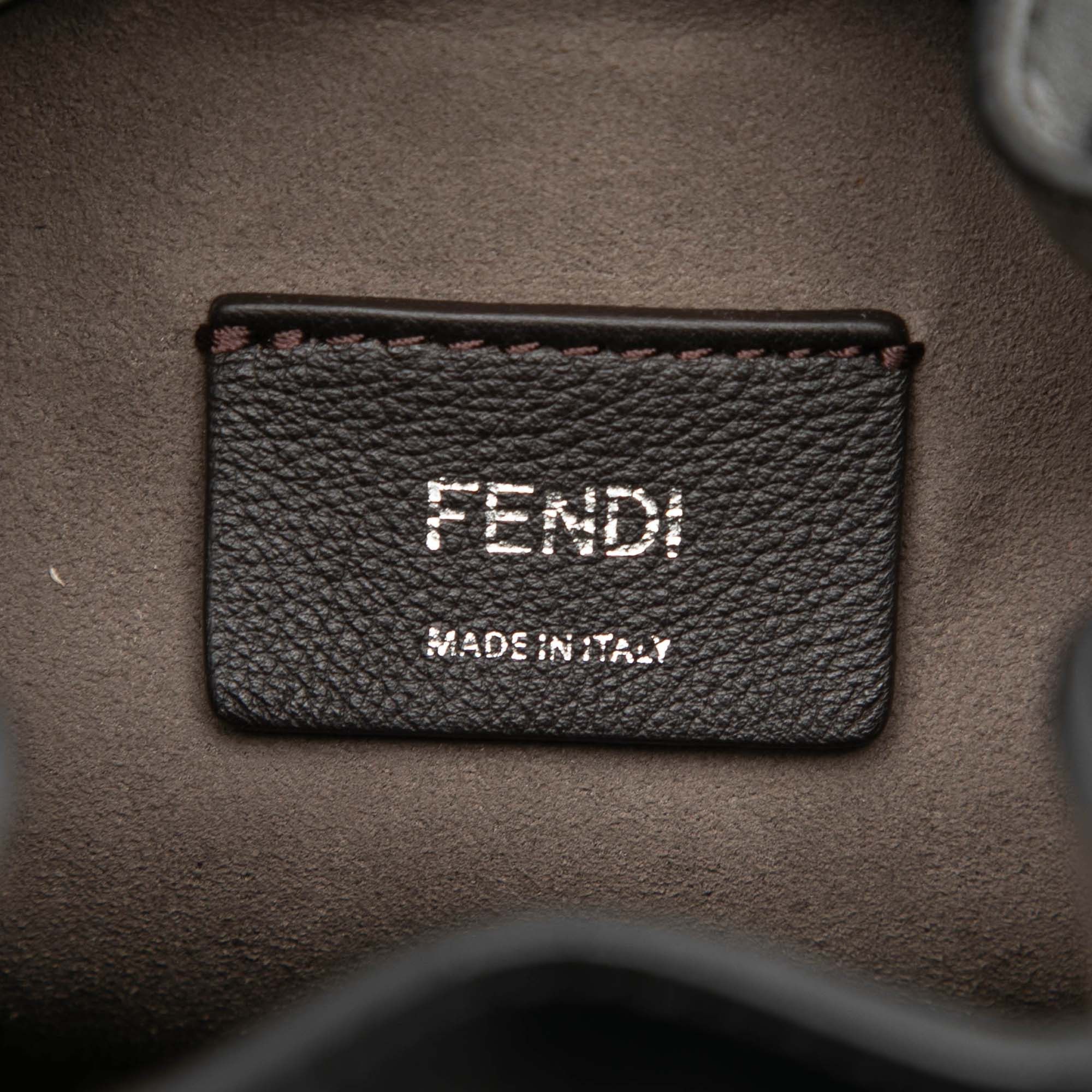 Fendi Fendi Mini Leather Pearl Mon Tresor Bucket Bag Size ONE SIZE - 5 Thumbnail