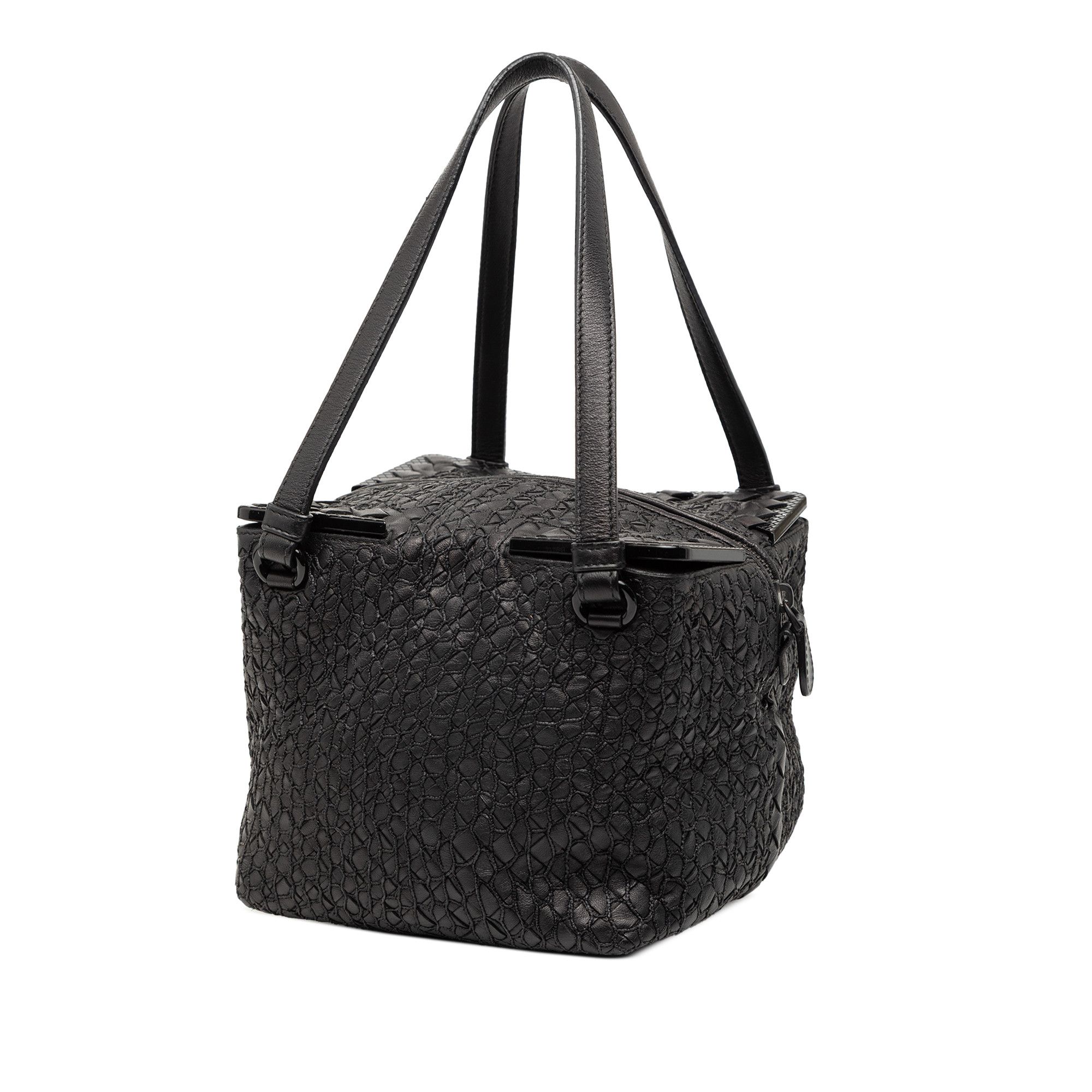 Bottega Veneta Bottega Veneta Nappa Intrecciato Square Handbag Size ONE SIZE - 2 Thumbnail