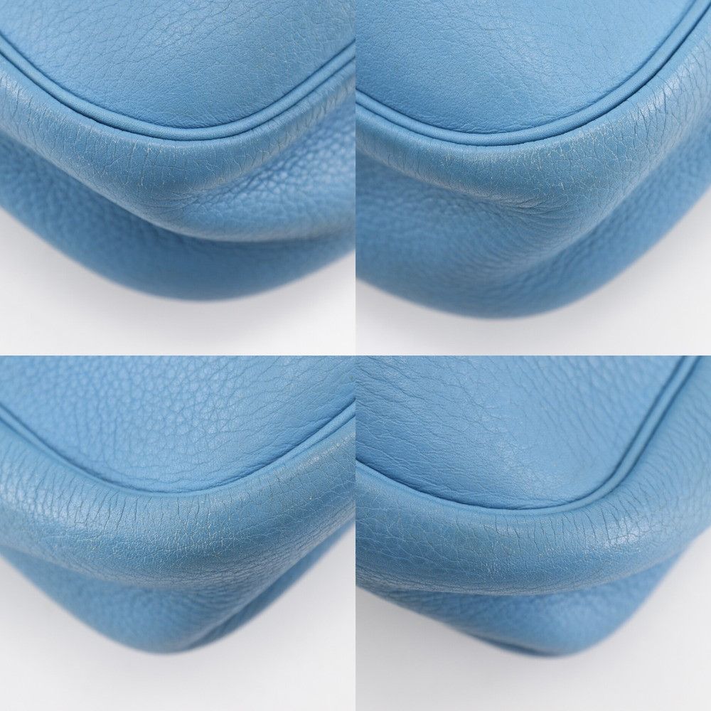 Hermes Hermes Hermès Trim31 Toile H Triomphe Clemence Shoulder Bag Textile Shoulder Bag Stamp C (1999) DUTY FREE for USA Size ONE SIZE - 4 Thumbnail