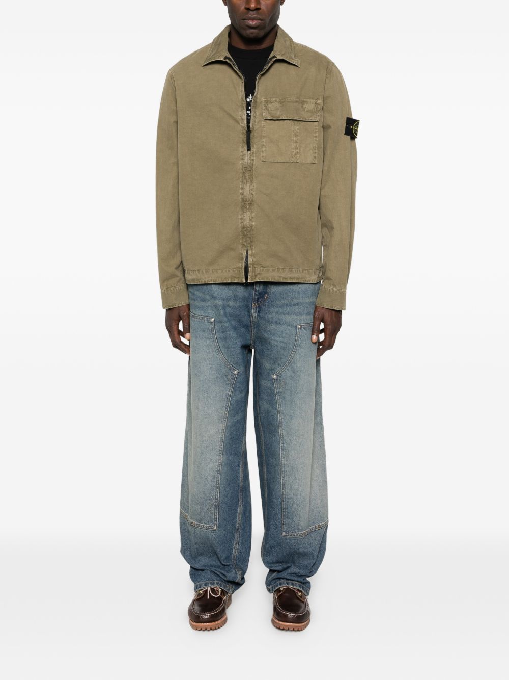 Stone Island COTTON SHIRT Size US M / EU 48-50 / 2 - 2 Thumbnail