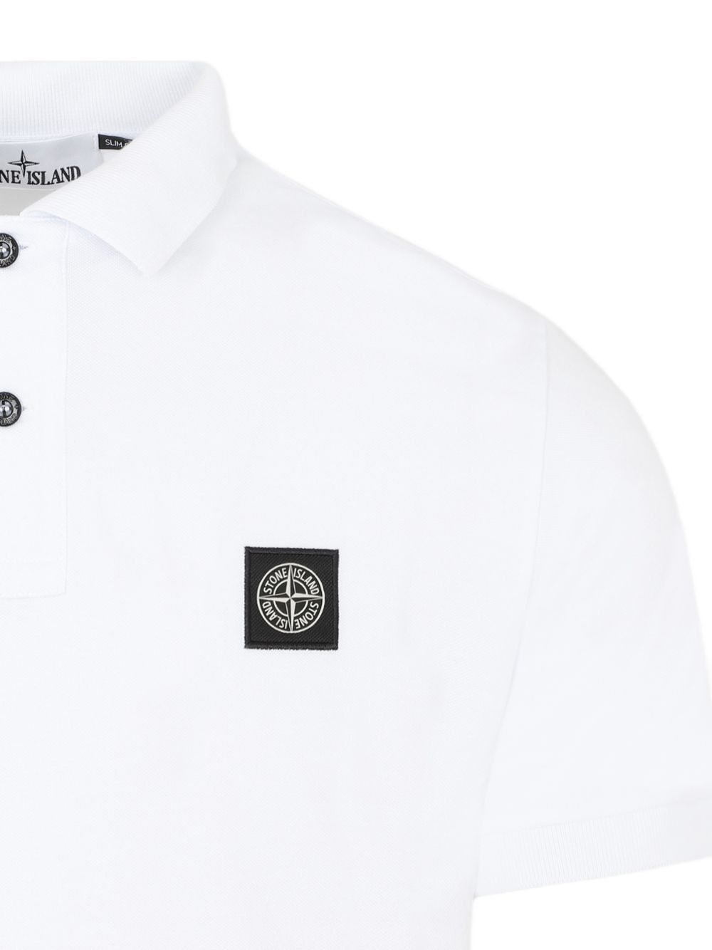 Stone Island LOGO COTTON POLO SHIRT Size US XL / EU 56 / 4 - 3 Thumbnail