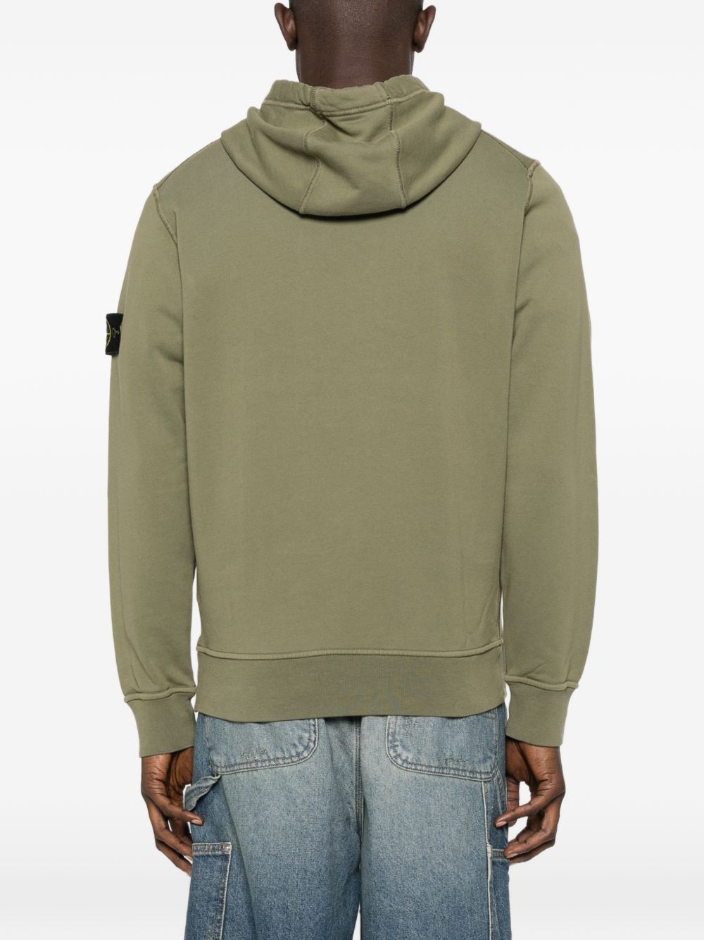 Stone Island LOGO COTTON HOODIE Size US XL / EU 56 / 4 - 3 Thumbnail