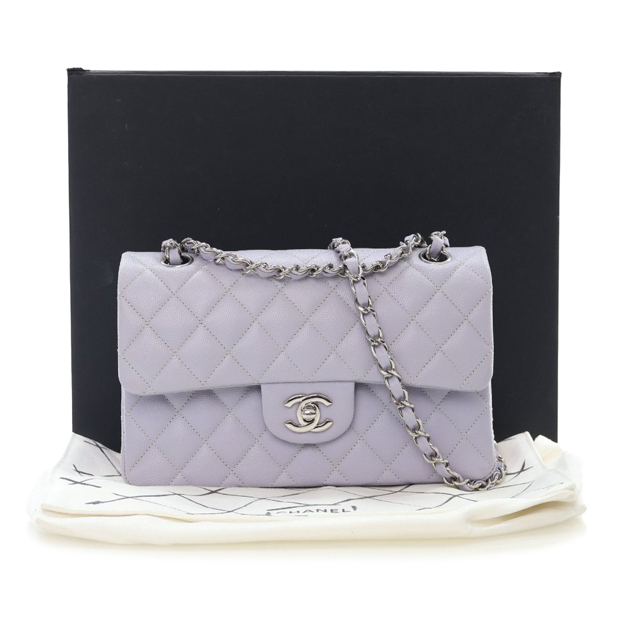 Chanel Chanel Small Classic Caviar Double Flap Size ONE SIZE - 15 Thumbnail