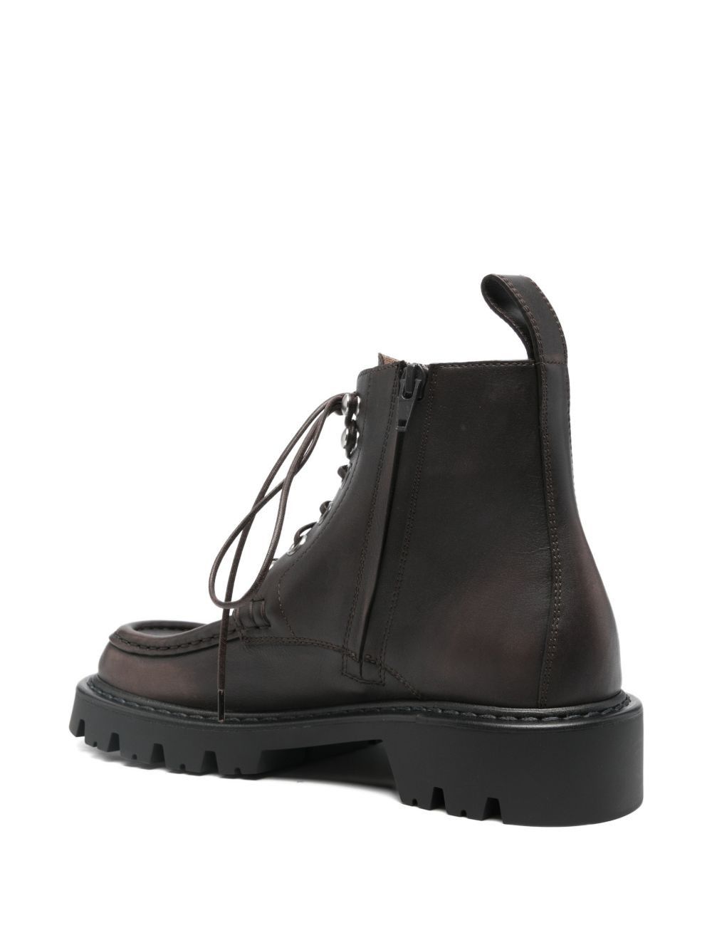 Loewe SIERRA LEATHER LACE-UP BOOTS Size US 7 / IT 37 - 4 Thumbnail