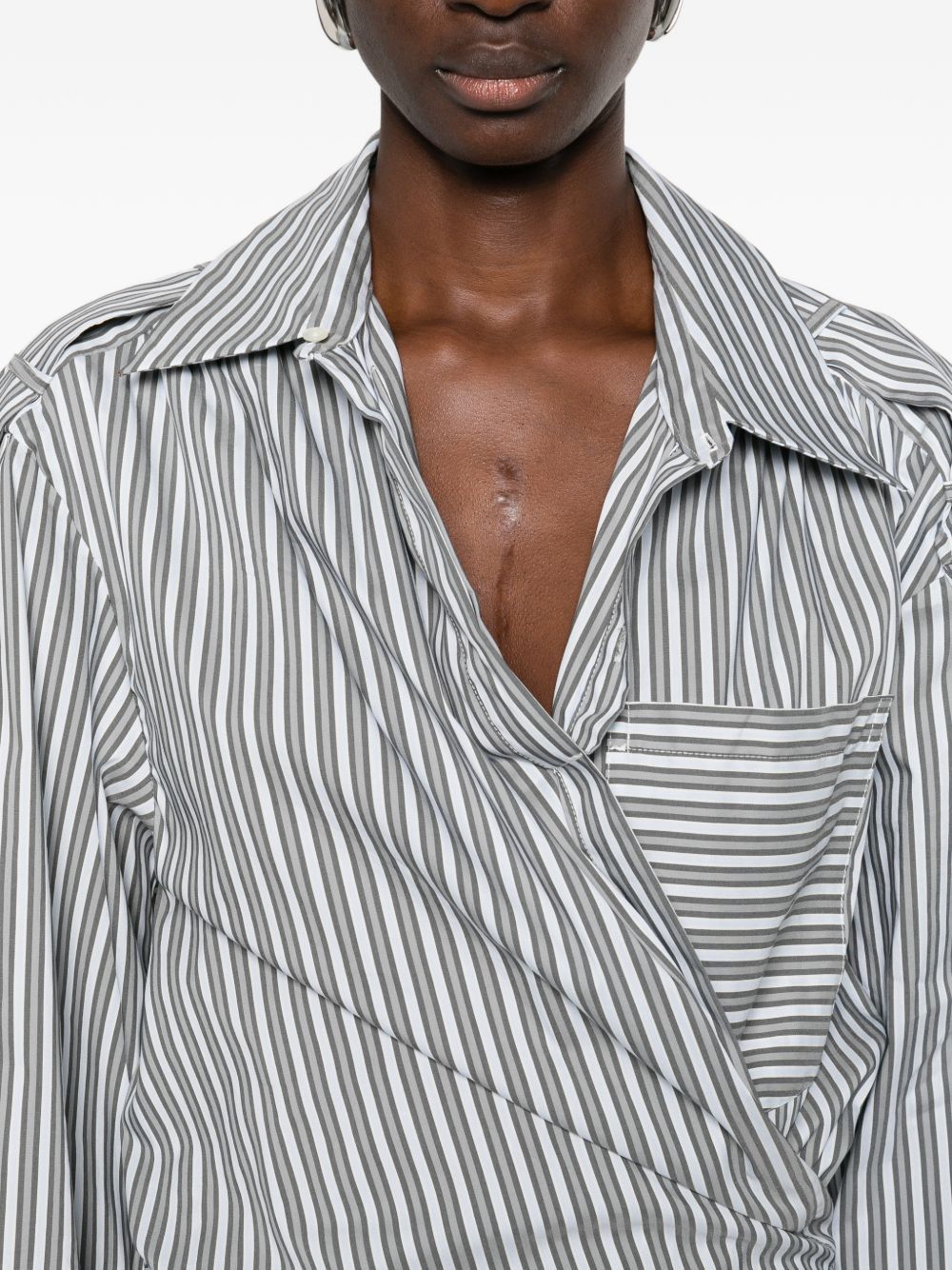 Iro LAZUL STRIPED COTTON DRESS Size S / US 4 / IT 40 - 5 Thumbnail