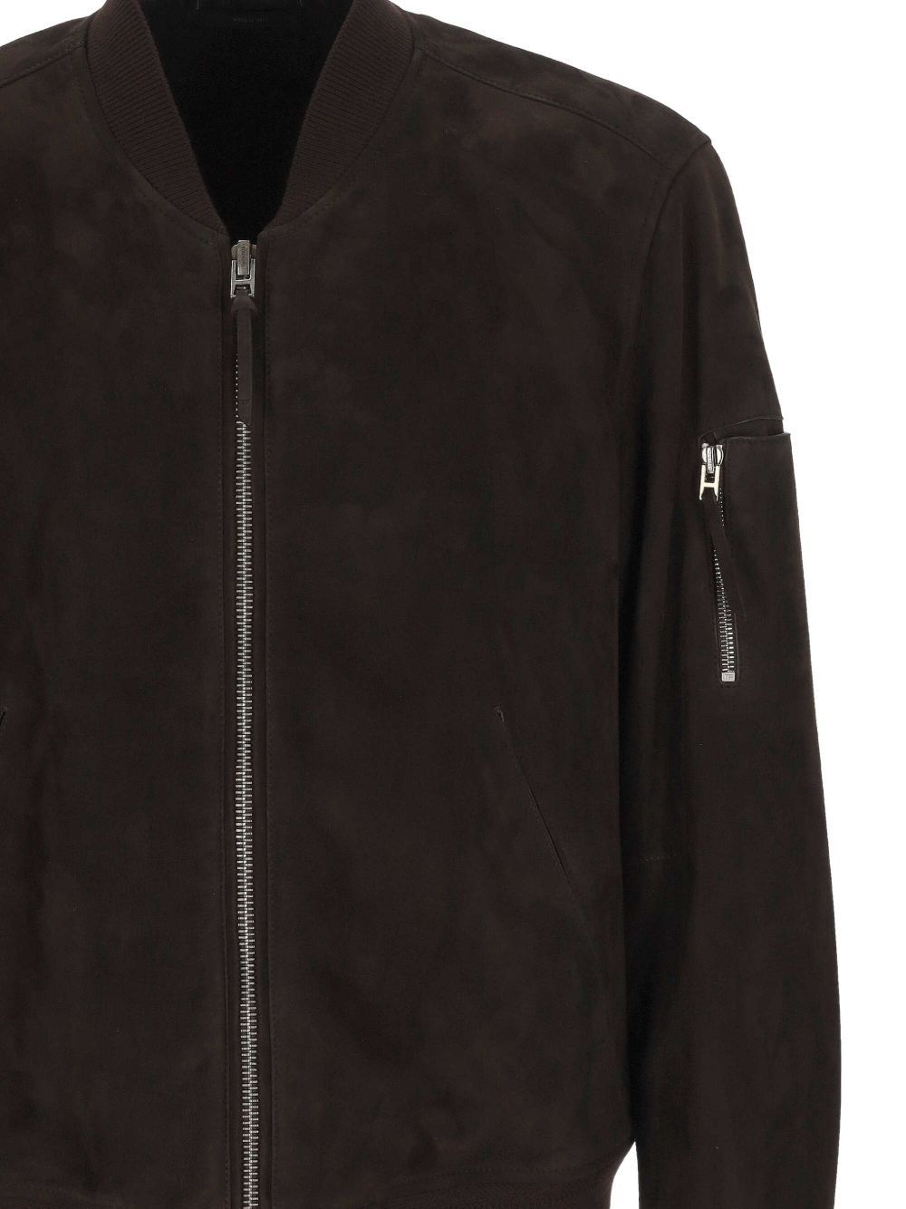 Tom Ford SUEDE LEATHER BOMBER JACKET Size US XXL / EU 58 / 5 - 4 Thumbnail