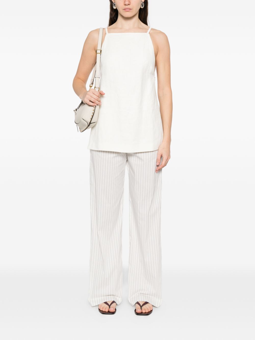 Iro LIA COTTON BLEND TROUSERS Size 27" / US 4 / IT 40 - 3 Thumbnail