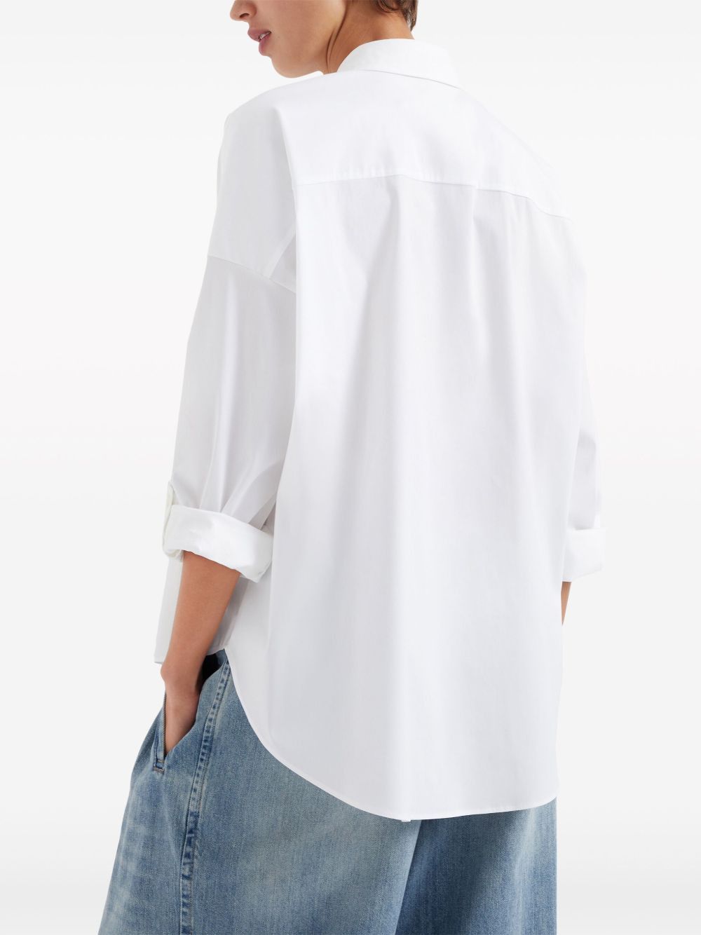 Brunello Cucinelli COTTON SHIRT Size S / US 4 / IT 40 - 3 Thumbnail