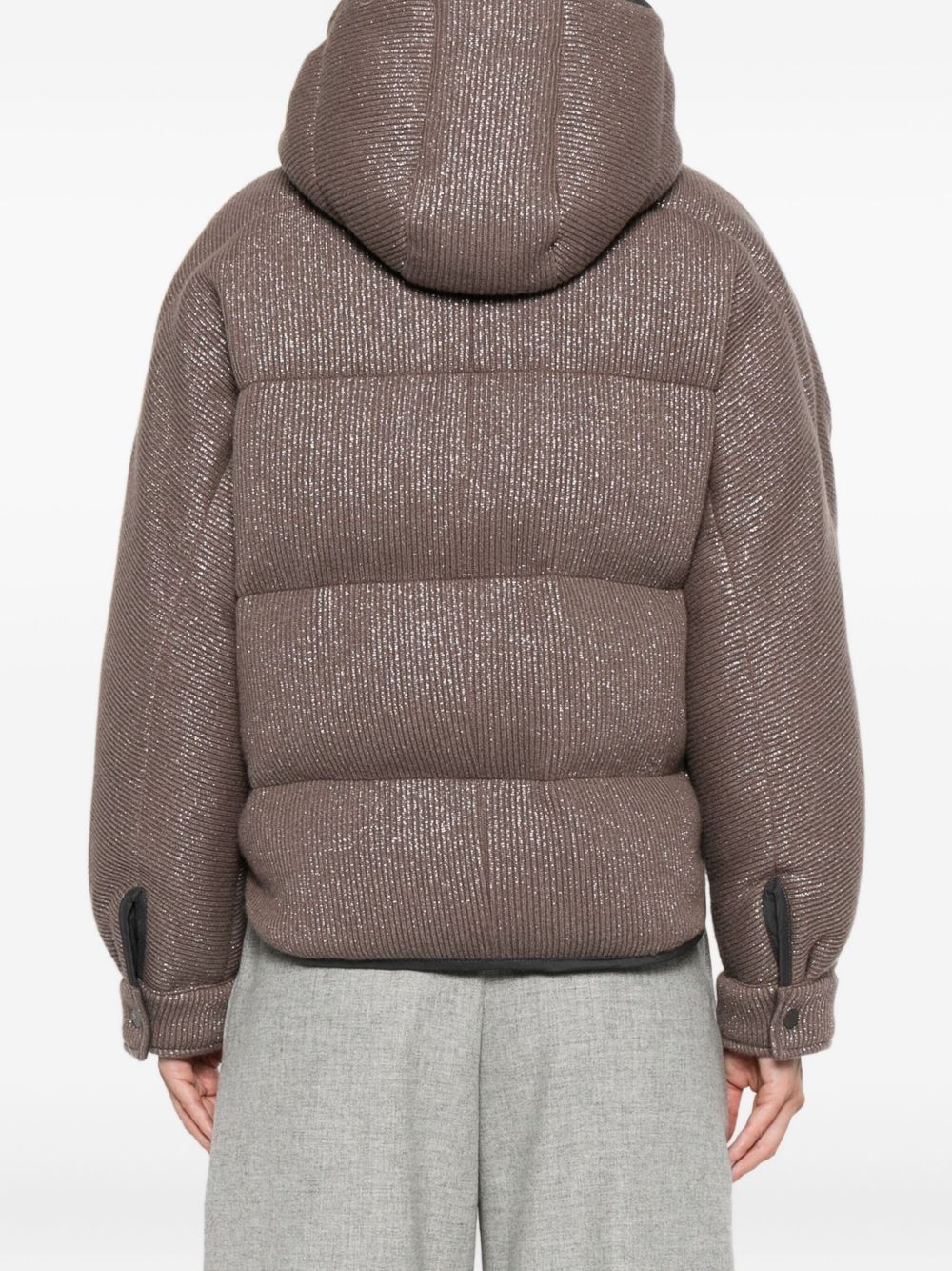 Brunello Cucinelli CASHMERE DOWN JACKET Size S / US 4 / IT 40 - 5 Thumbnail