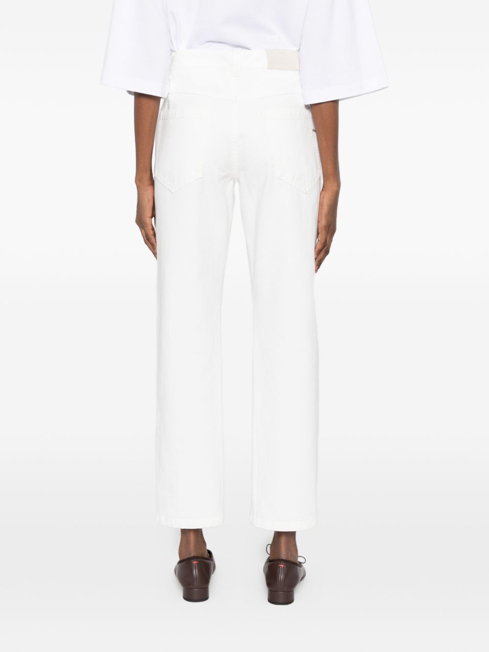 Brunello Cucinelli COTTON TROUSERS Size 27" / US 4 / IT 40 - 4 Thumbnail