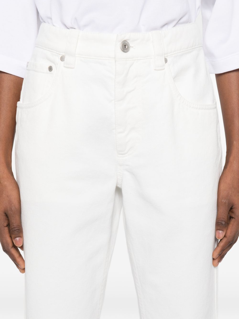 Brunello Cucinelli COTTON TROUSERS Size 30" / US 8 / IT 44 - 2 Thumbnail