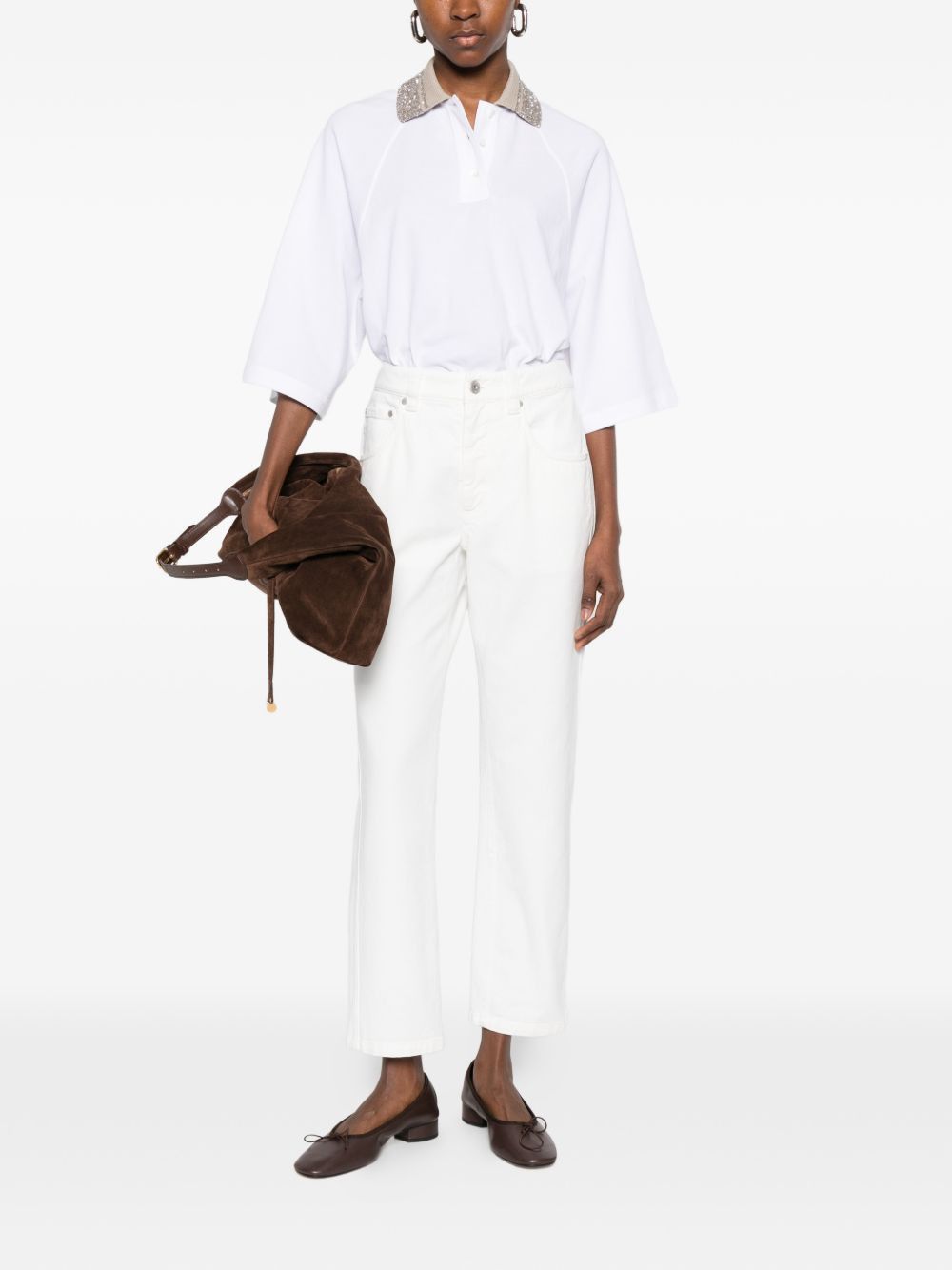 Brunello Cucinelli COTTON TROUSERS Size 30" / US 8 / IT 44 - 5 Thumbnail